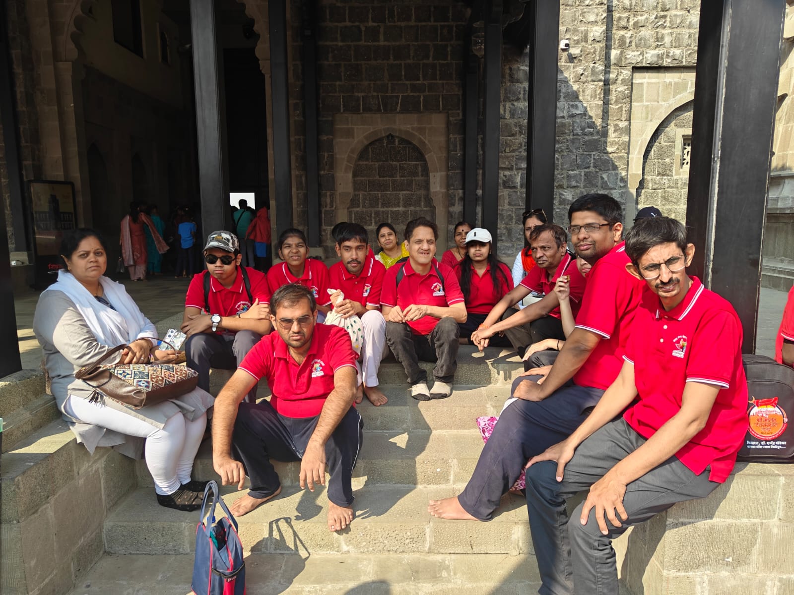 Students on a Kalavaibhav outing